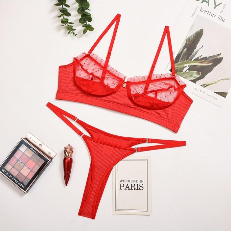 Rouge Dantel Set